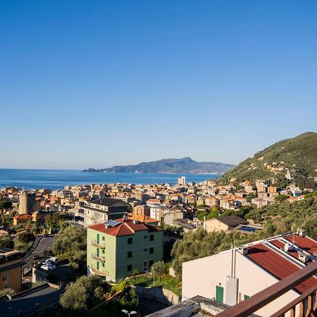 093 - Casa Panorama, Vista Mare E Vista Portofino, 500 Metri Centro Di Chiavari, Posto Auto Gratis Incluso Apartment Ngoại thất bức ảnh
