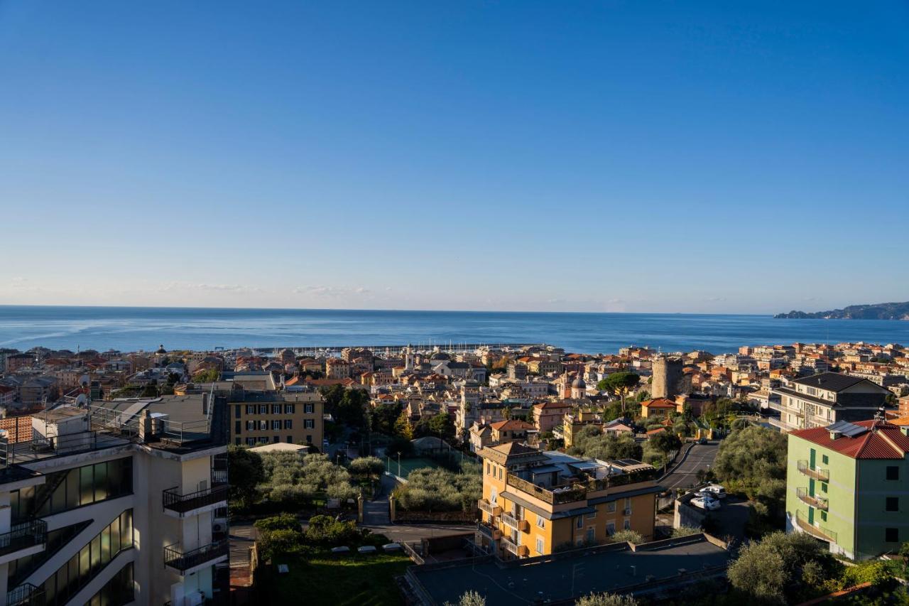 093 - Casa Panorama, Vista Mare E Vista Portofino, 500 Metri Centro Di Chiavari, Posto Auto Gratis Incluso Apartment Ngoại thất bức ảnh