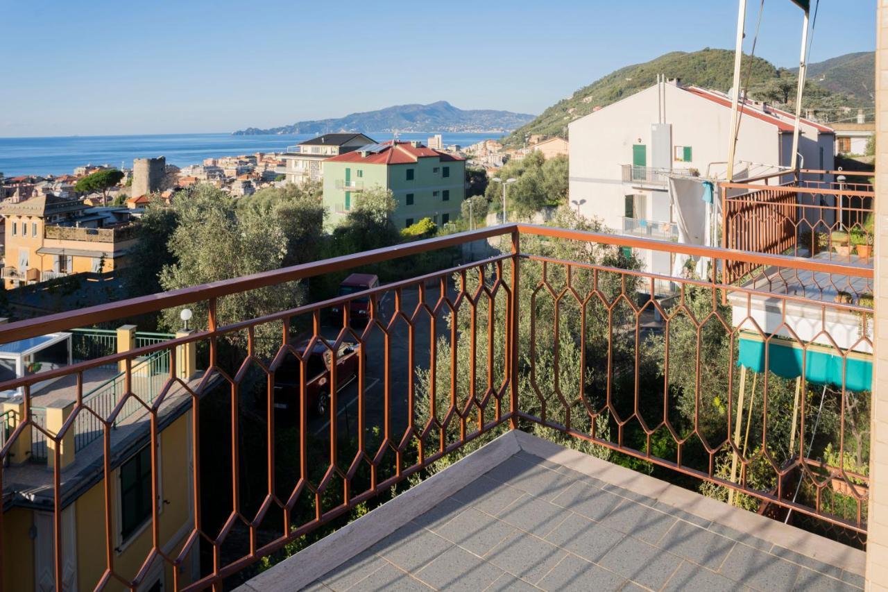 093 - Casa Panorama, Vista Mare E Vista Portofino, 500 Metri Centro Di Chiavari, Posto Auto Gratis Incluso Apartment Ngoại thất bức ảnh